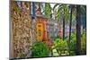 Real Alcazar Gardens in Seville, Andalusia, Spain-Aleksandar Todorovic-Mounted Photographic Print