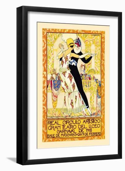 Real Circulo Artistico-G. Carbonell-Framed Art Print