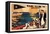 Real Club de Barcelona-H.m. Lawrence-Framed Stretched Canvas