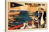 Real Club de Barcelona-H.m. Lawrence-Stretched Canvas