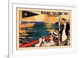 Real Club de Barcelona-H.m. Lawrence-Framed Premium Giclee Print