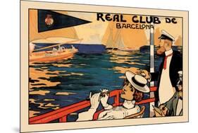 Real Club de Barcelona-H.m. Lawrence-Mounted Premium Giclee Print