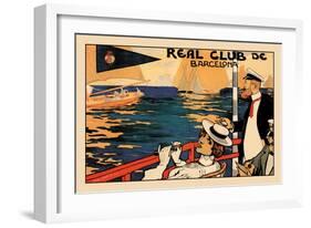 Real Club de Barcelona-H.m. Lawrence-Framed Art Print