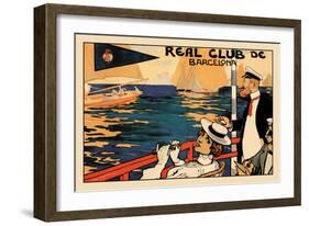 Real Club de Barcelona-H.m. Lawrence-Framed Art Print