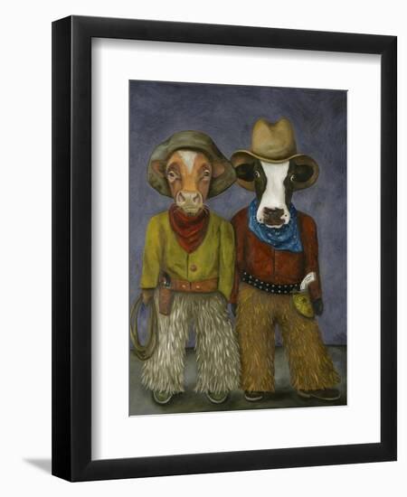 Real Cowboys-Leah Saulnier-Framed Premium Giclee Print