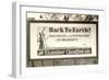 Real Estate Billboard-null-Framed Art Print