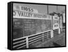 Real Estate Signs Advertising Along an Eight Mile Strip of Ventura Boulevard-null-Framed Stretched Canvas