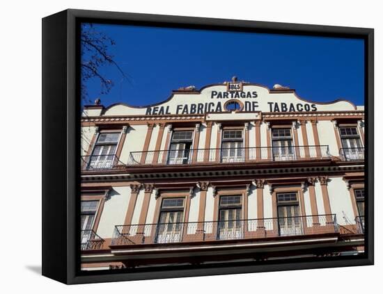 Real Fabrica De Tabacos Partagas, Cuba's Best Cigar Factory, Havana, Cuba-R H Productions-Framed Stretched Canvas