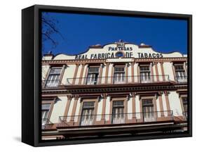 Real Fabrica De Tabacos Partagas, Cuba's Best Cigar Factory, Havana, Cuba-R H Productions-Framed Stretched Canvas