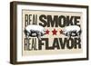 Real Flavor-null-Framed Giclee Print