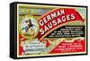 Real German Sausages-null-Framed Stretched Canvas