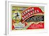 Real German Sausages-null-Framed Art Print