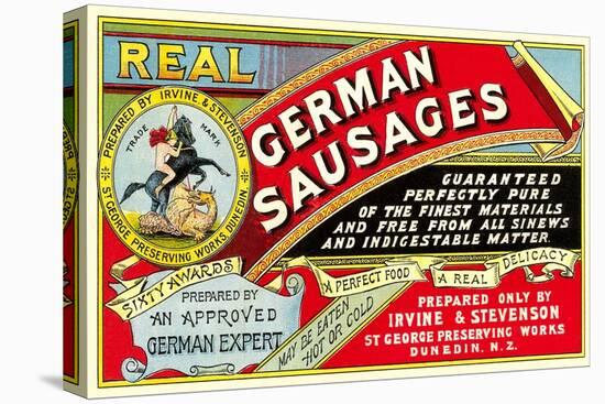 Real German Sausages-null-Stretched Canvas