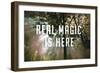 Real Magic is Here-Bill Philip-Framed Giclee Print