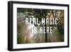 Real Magic is Here-Bill Philip-Framed Giclee Print