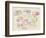 Real Visa Stamps From 9 Countries-yunna-Framed Art Print