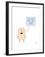 Realistic Compliment-Reza Farazmand-Framed Art Print