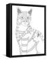 Realistic Wildlife 25-Drawpaint Illustration-Framed Stretched Canvas