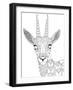 Realistic Wildlife 27-Drawpaint Illustration-Framed Giclee Print