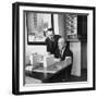 Realtor Herbert Greenwald with Architect Mies Van Der Rohe-null-Framed Premium Photographic Print