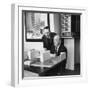 Realtor Herbert Greenwald with Architect Mies Van Der Rohe-null-Framed Premium Photographic Print