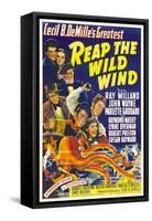 Reap the Wild Wind, Ray Milland, Paulette Goddard, 1942-null-Framed Stretched Canvas