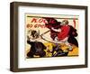 Reap Timely!, 1920-Viktor Nikolaevich Deni-Framed Giclee Print