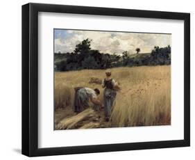 Reapers, 19th or Early 20th Century-Leon-Augustin Lhermitte-Framed Giclee Print