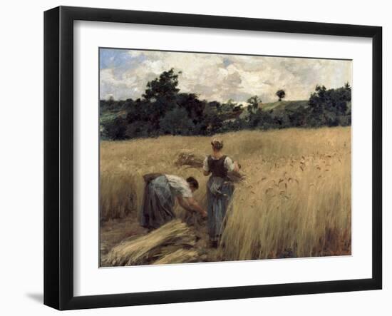 Reapers, 19th or Early 20th Century-Leon-Augustin Lhermitte-Framed Giclee Print