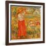 Reapers, C.1919 (Oil on Canvas)-Pierre Auguste Renoir-Framed Giclee Print