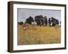 Reapers Resting in a Wheat Field, 1885-John Singer Sargent-Framed Giclee Print