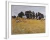 Reapers Resting in a Wheat Field, 1885-John Singer Sargent-Framed Giclee Print