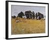 Reapers Resting in a Wheat Field, 1885-John Singer Sargent-Framed Giclee Print