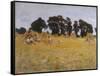 Reapers Resting in a Wheat Field, 1885-John Singer Sargent-Framed Stretched Canvas