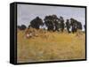 Reapers Resting in a Wheat Field, 1885-John Singer Sargent-Framed Stretched Canvas