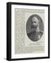 Rear-Admiral, Beaumont, Director of Naval Intelligence-null-Framed Giclee Print