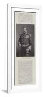 Rear-Admiral H M Rawson, Cb, Commander of the Punitive Expedition to Benin-null-Framed Giclee Print