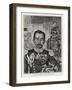 Rear-Admiral Ijuien of the Japanese Navy-Charles Paul Renouard-Framed Giclee Print