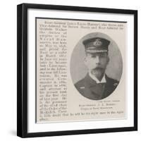 Rear-Admiral J L Hammet, Umpire at Naval Manoeuvres-null-Framed Giclee Print