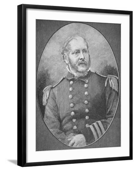 Rear-Admiral John A. Winslow (1811-1873), Captain of the U.S.S. Kearsarge--Framed Giclee Print