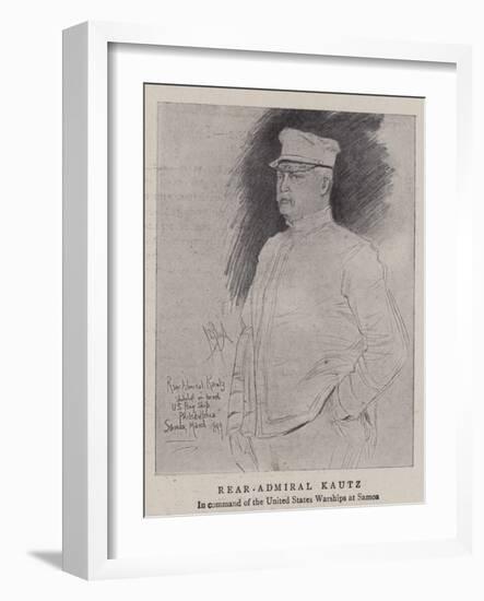 Rear-Admiral Kautz-Alexander Stuart Boyd-Framed Giclee Print