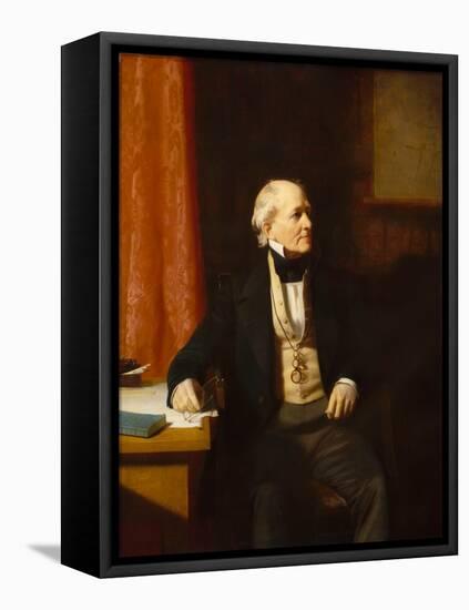 Rear-Admiral Sir Francis Beaufort (1774-1857), 1855-56 (Oil on Canvas)-Stephen Pearce-Framed Stretched Canvas