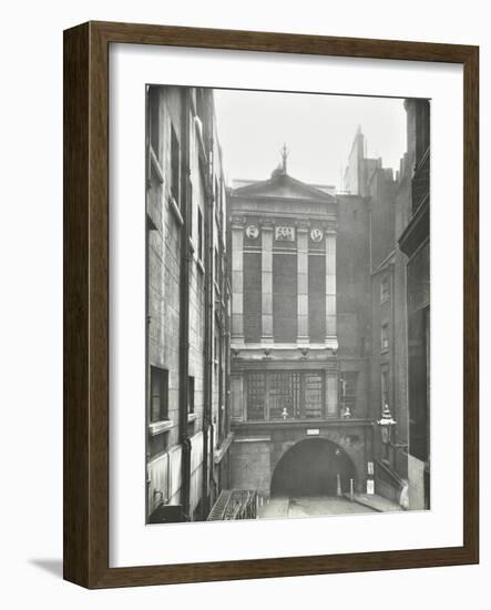 Rear Entrance to the Royal Society of Arts, Westminster, London, 1936-null-Framed Photographic Print