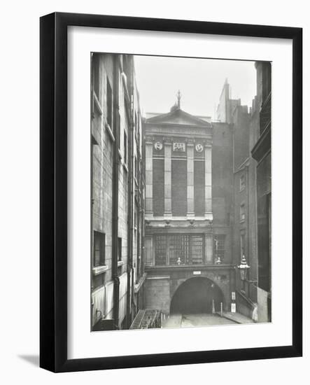 Rear Entrance to the Royal Society of Arts, Westminster, London, 1936-null-Framed Photographic Print