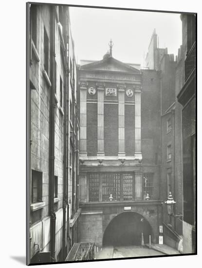 Rear Entrance to the Royal Society of Arts, Westminster, London, 1936-null-Mounted Photographic Print