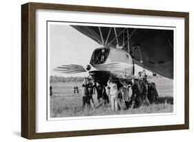 Rear Gondola, Zeppelin LZ 127 Graf Zeppelin, 1933-null-Framed Giclee Print