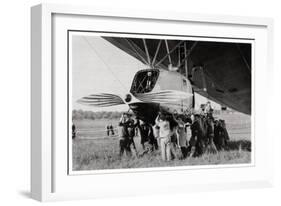 Rear Gondola, Zeppelin LZ 127 Graf Zeppelin, 1933-null-Framed Giclee Print