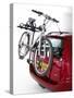 Rear mounted cycle rack-null-Stretched Canvas