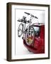 Rear mounted cycle rack-null-Framed Photographic Print