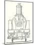 Rear of a Locomotive-null-Mounted Giclee Print